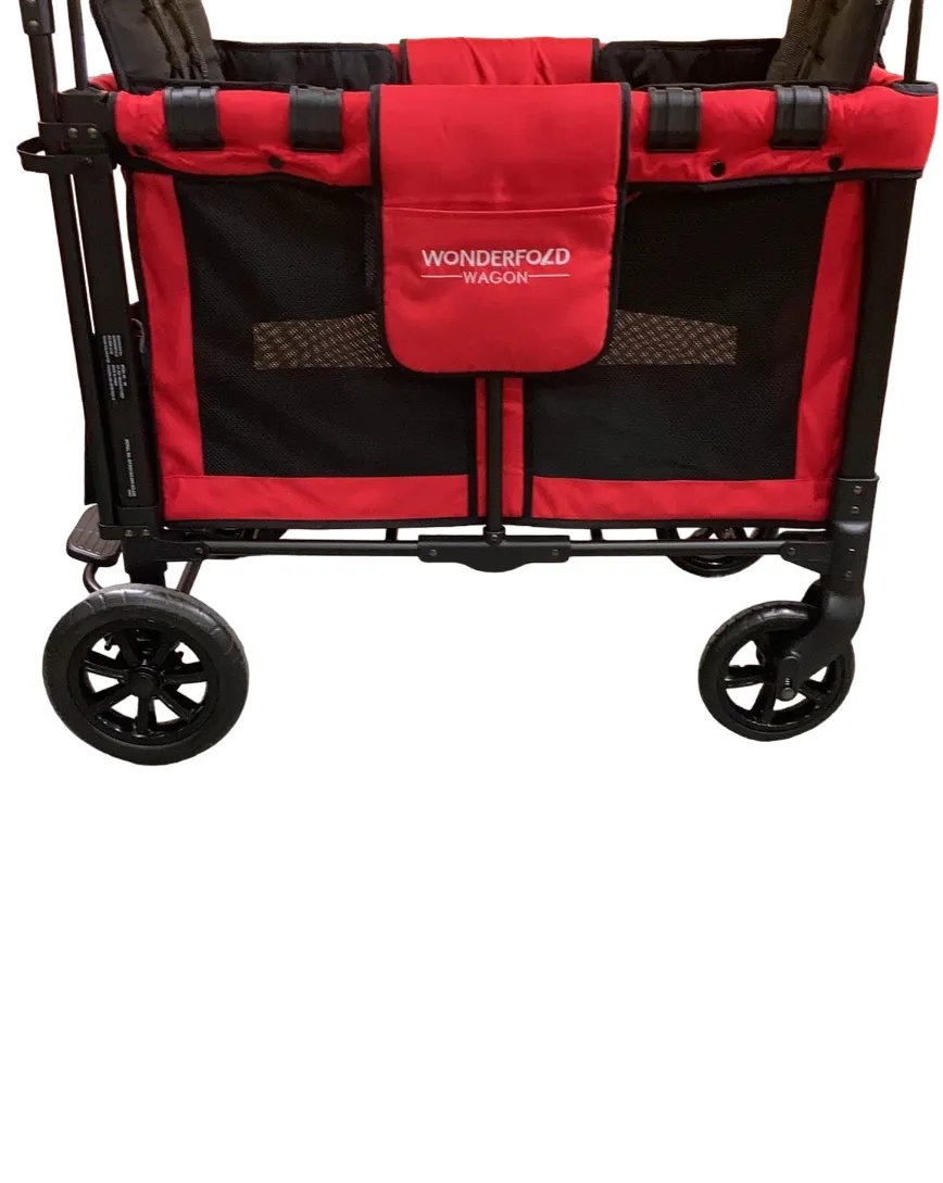 Wonderfold W2 Original Multifunctional Double Stroller Wagon, 2021, Red