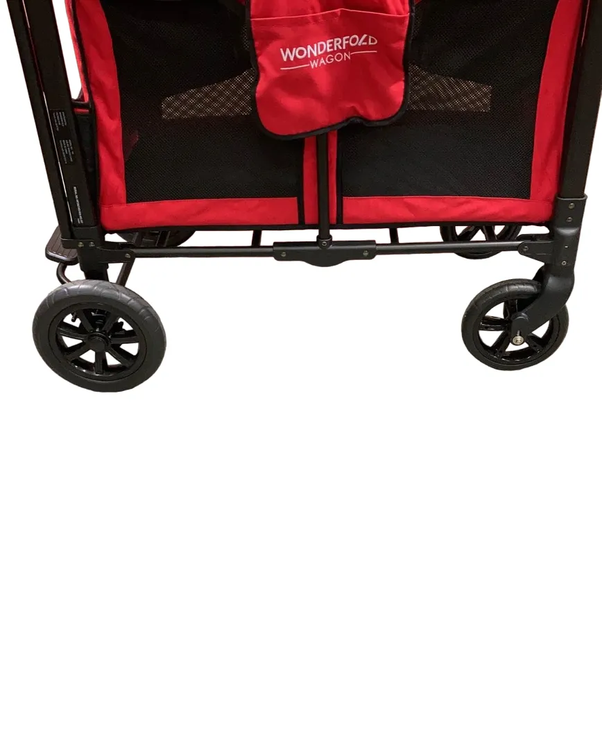 Wonderfold W2 Original Multifunctional Double Stroller Wagon, 2021, Red