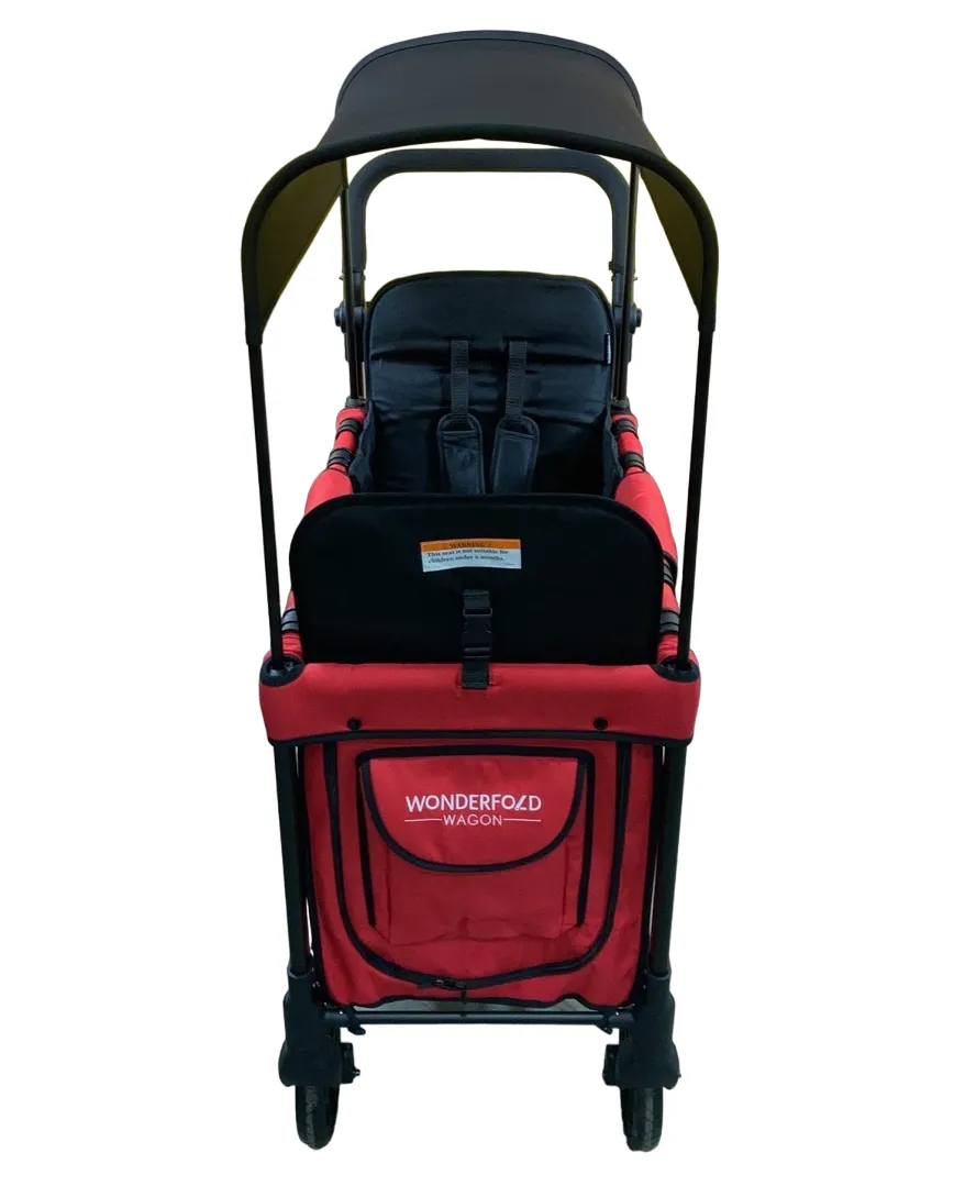 Wonderfold W2 Original Multifunctional Double Stroller Wagon, 2021, Red
