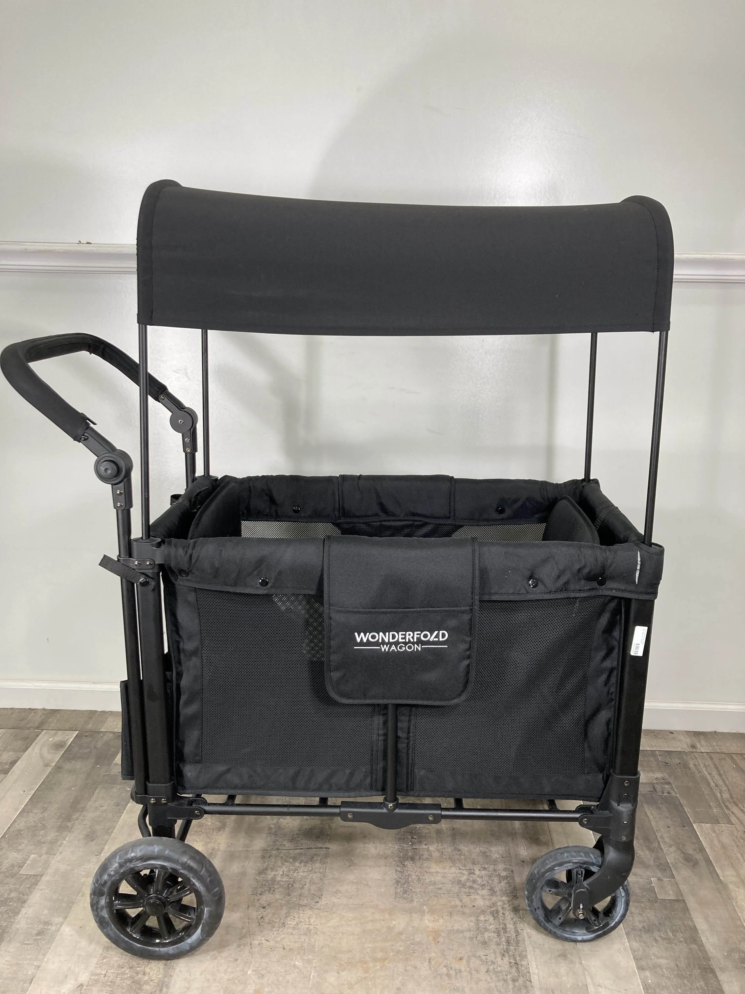Wonderfold W2 Original Multifunctional Double Stroller Wagon, 2022, Black