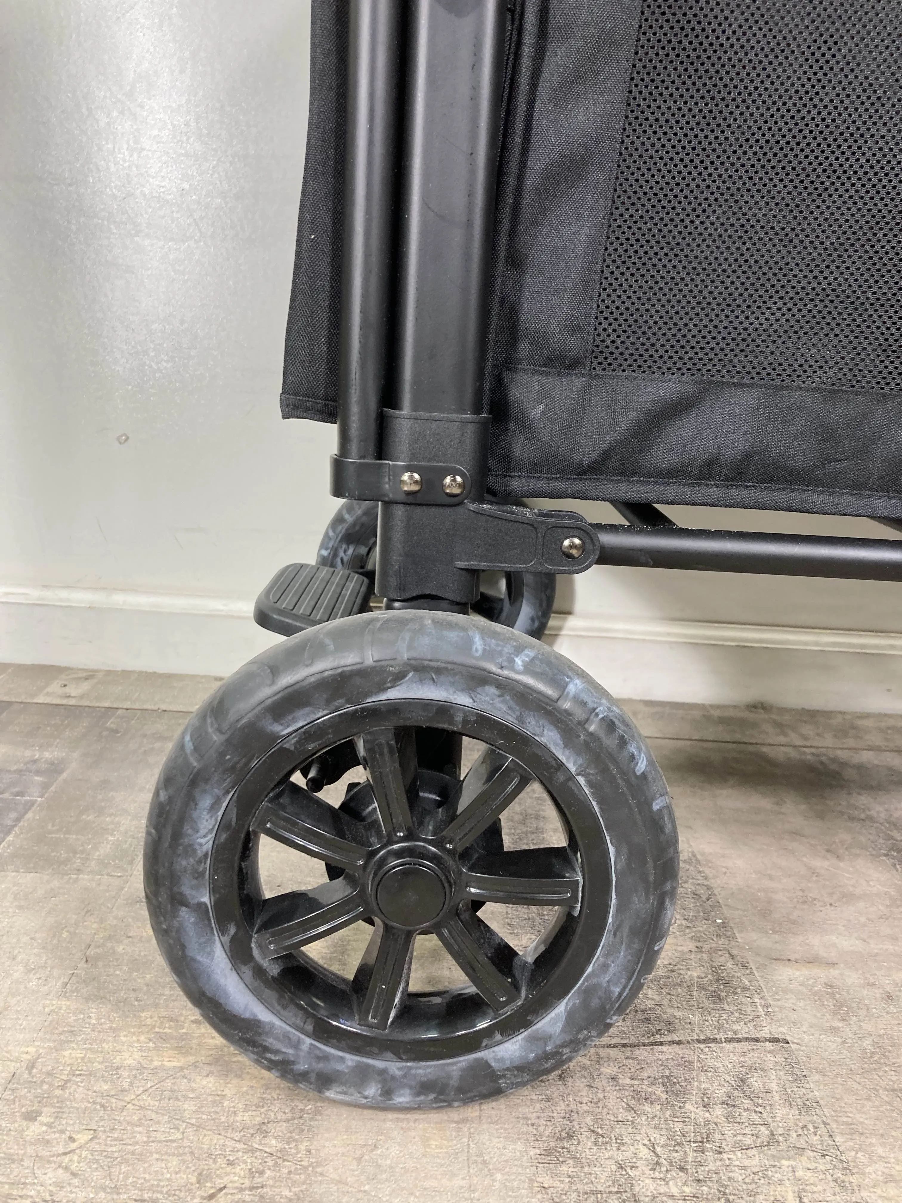 Wonderfold W2 Original Multifunctional Double Stroller Wagon, 2022, Black