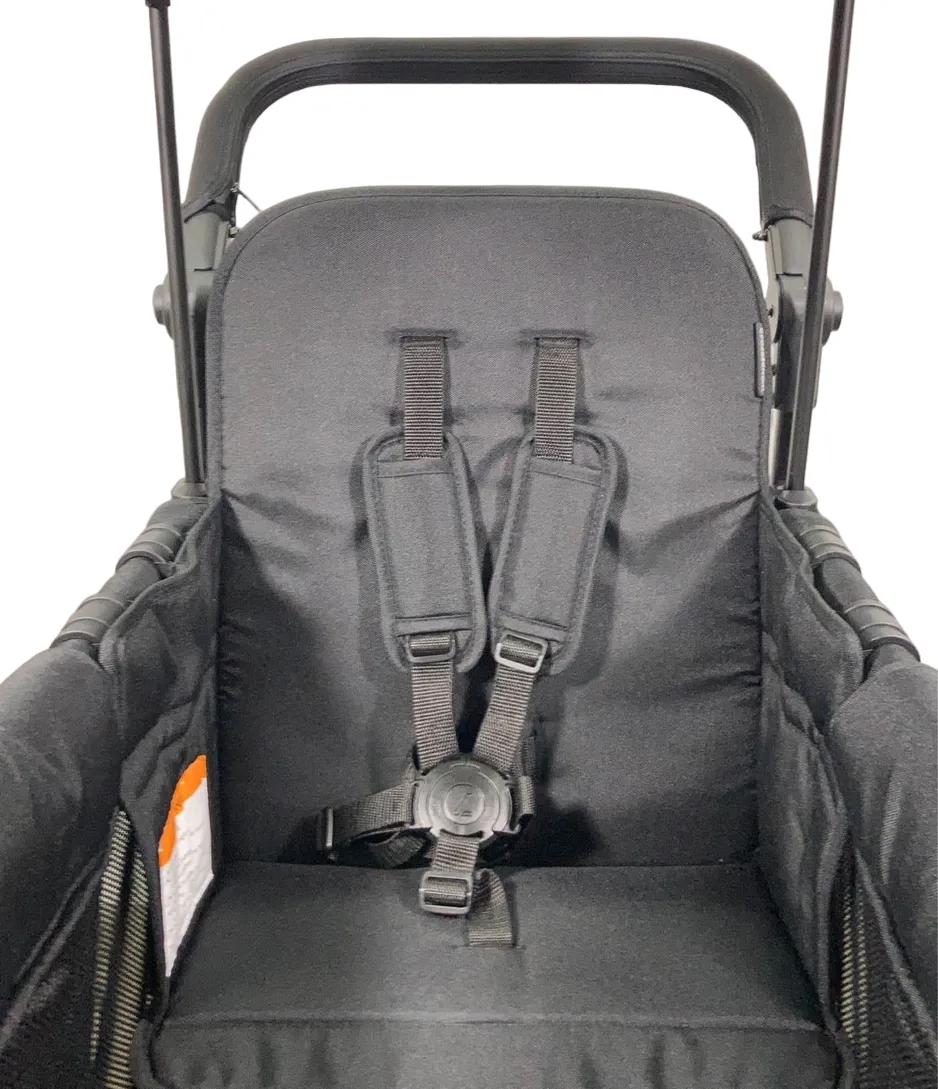 Wonderfold W2 Original Multifunctional Double Stroller Wagon, 2022, Black