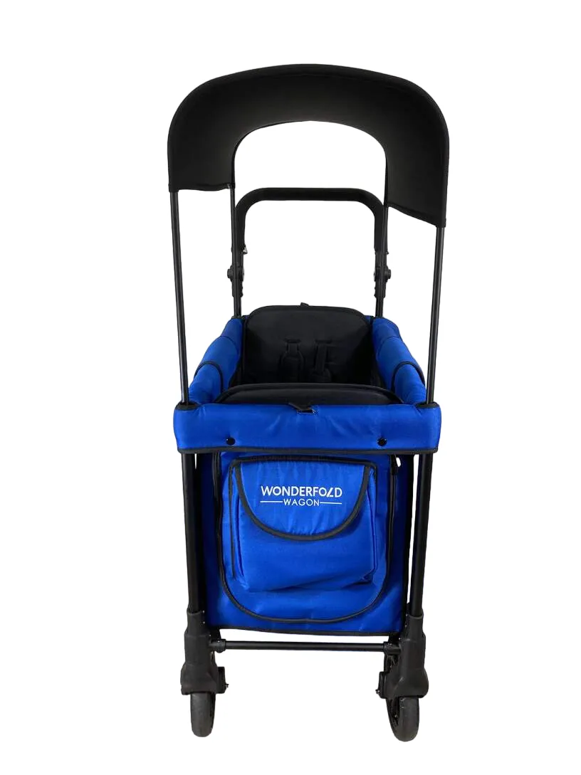 Wonderfold W2 Original Multifunctional Double Stroller Wagon, 2022, Blue