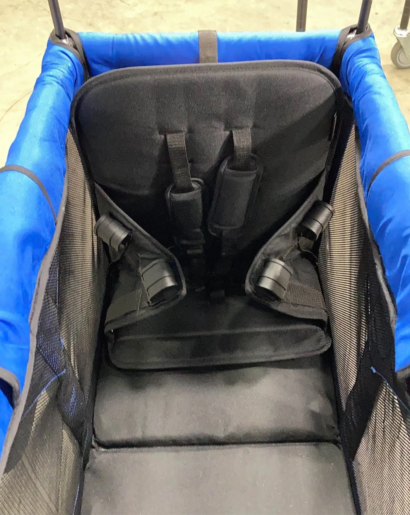 Wonderfold W2 Original Multifunctional Double Stroller Wagon, 2022, Blue