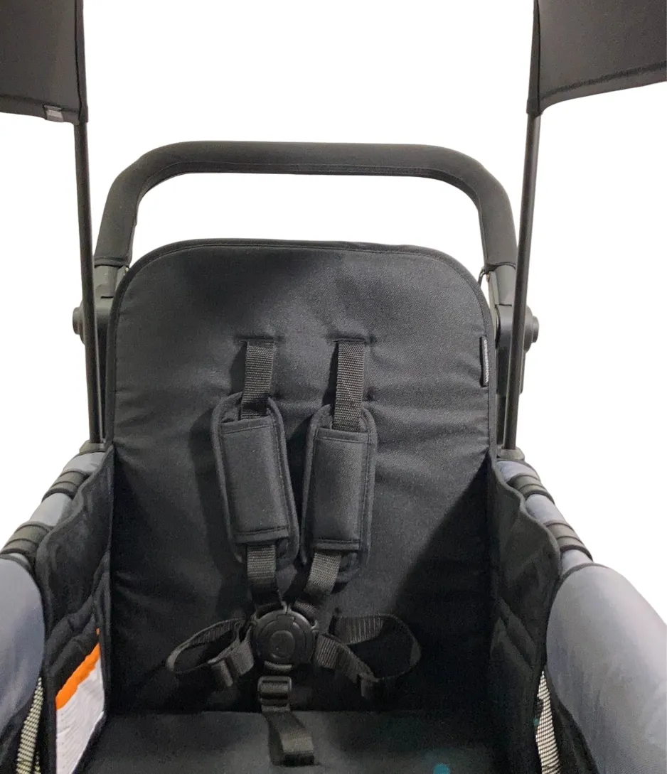 Wonderfold W2 Original Multifunctional Double Stroller Wagon, 2022, Grey