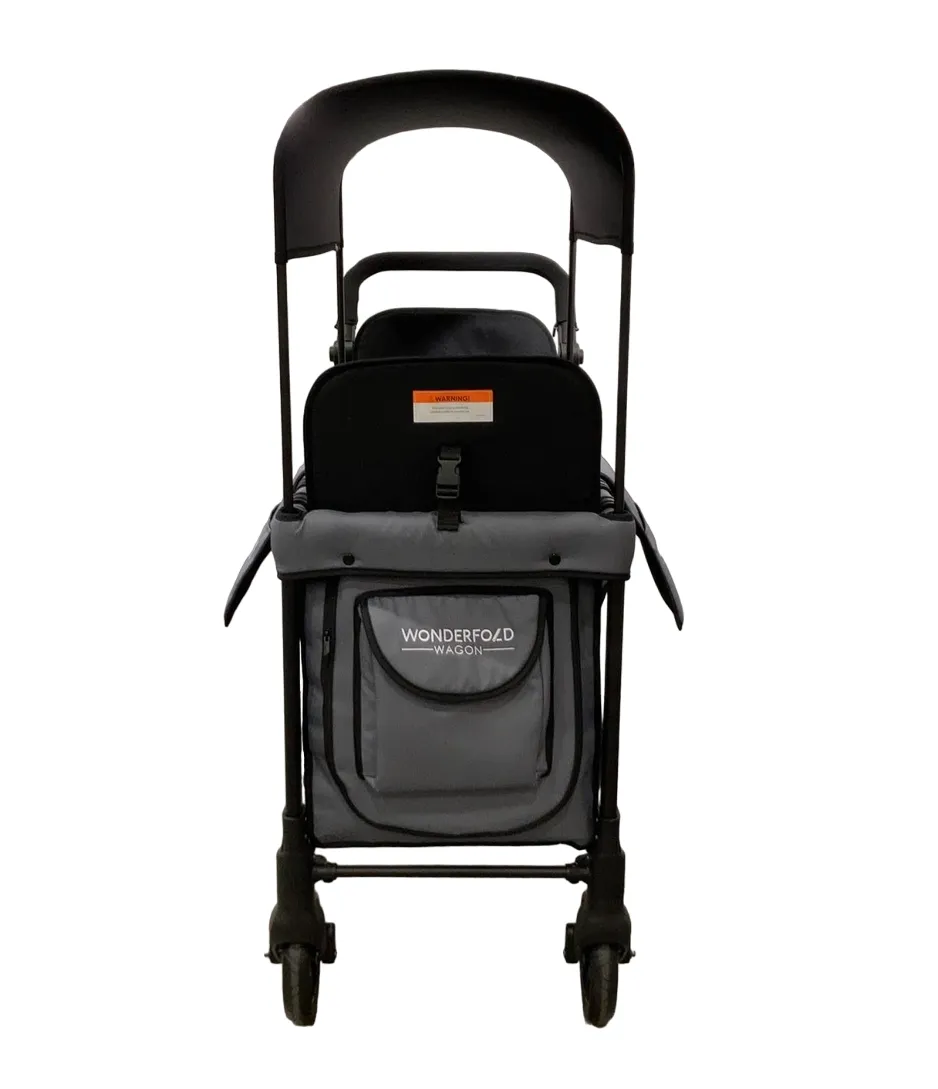 Wonderfold W2 Original Multifunctional Double Stroller Wagon, 2022, Grey