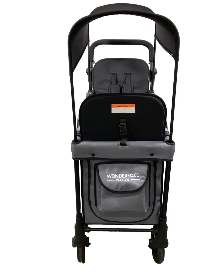 Wonderfold W2 Original Multifunctional Double Stroller Wagon, 2022, Grey