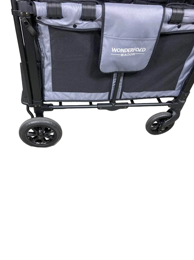 Wonderfold W2 Original Multifunctional Double Stroller Wagon, 2022, Grey