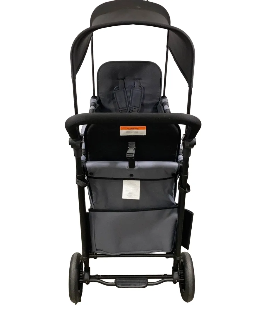 Wonderfold W2 Original Multifunctional Double Stroller Wagon, 2022, Grey