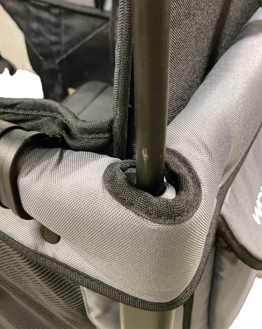 Wonderfold W2 Original Multifunctional Double Stroller Wagon, 2022, Grey