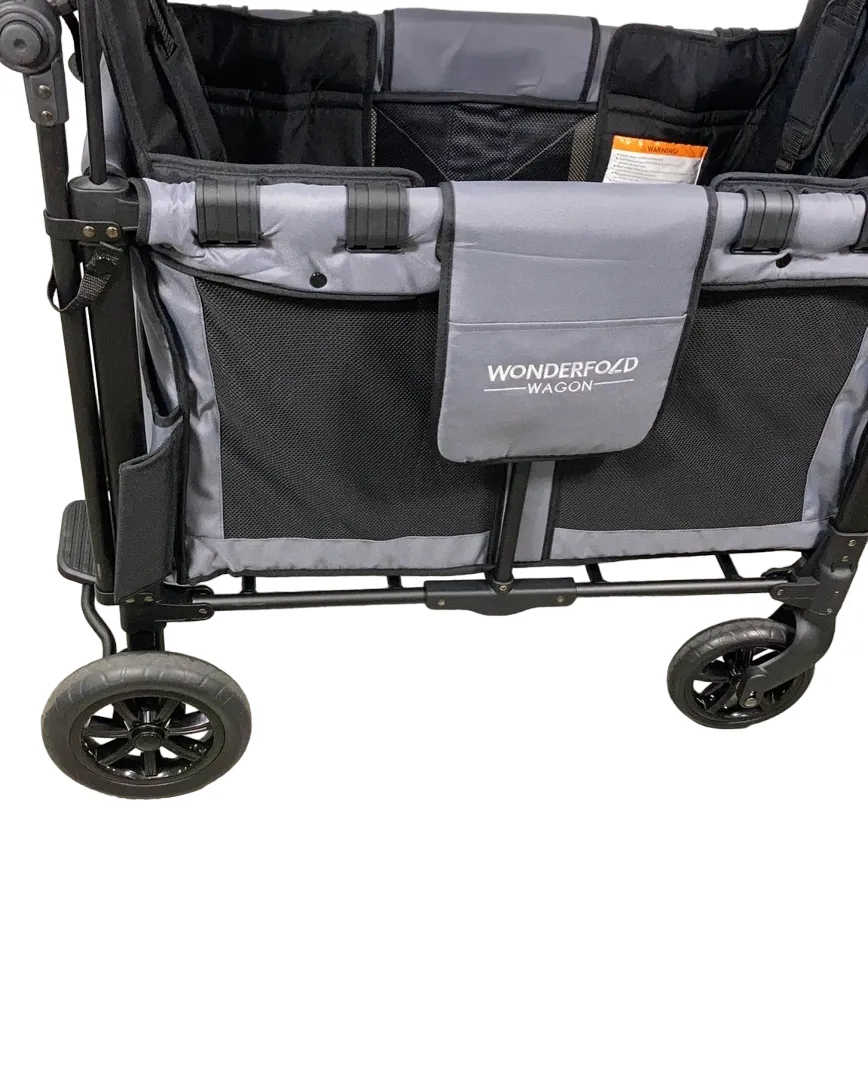 Wonderfold W2 Original Multifunctional Double Stroller Wagon, 2022, Grey