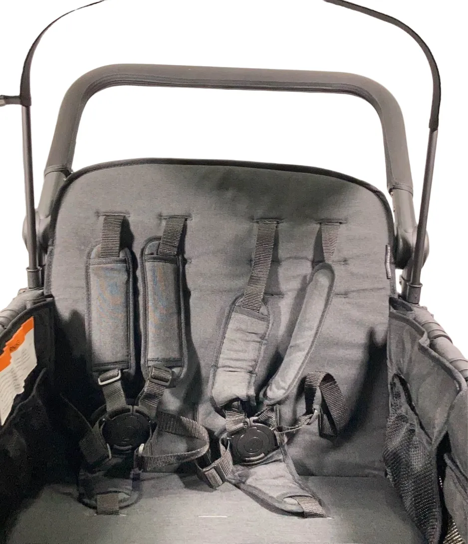 Wonderfold W4 Elite Stroller Wagon, 2023, Volcanic Black