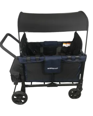 Wonderfold W4 Multifunctional Quad Stroller Wagon, 2023, Noble Navy