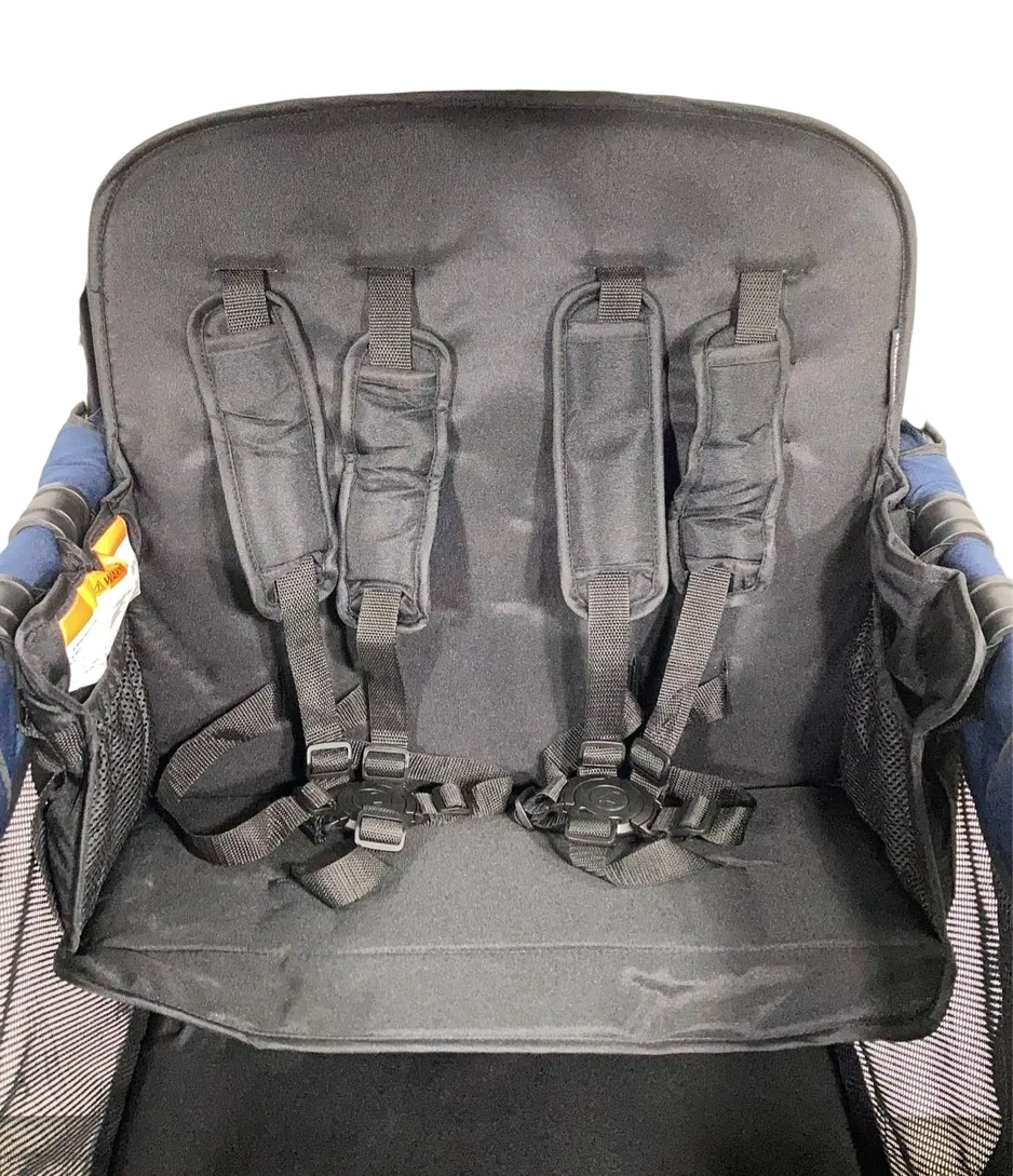 Wonderfold W4 Multifunctional Quad Stroller Wagon , 2023, Noble Navy