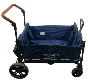 Wonderfold X4 Push & Pull Quad Stroller, 2022, Navy
