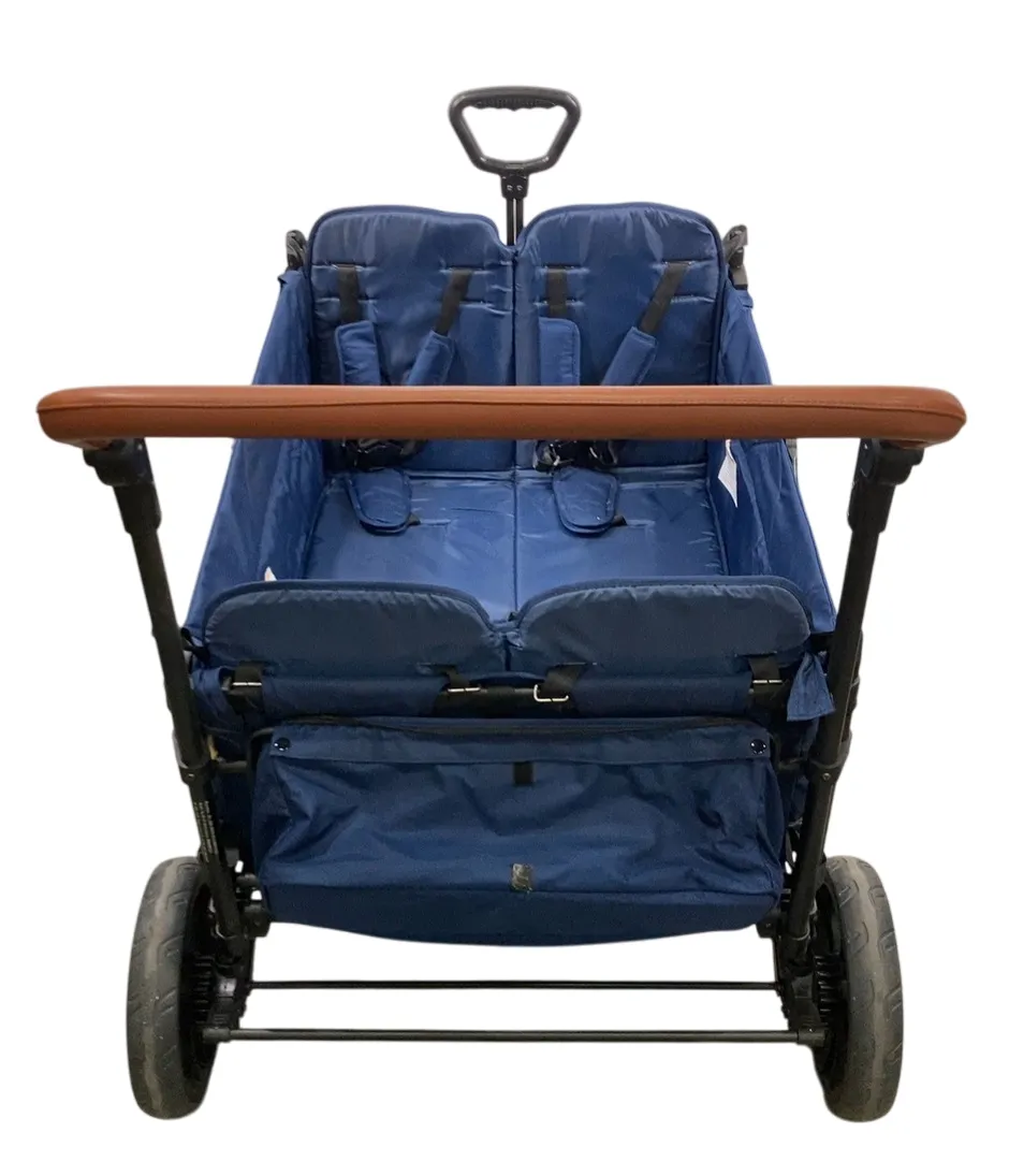 Wonderfold X4 Push & Pull Quad Stroller, 2022, Navy