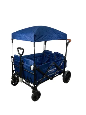 Wonderfold X4 Push & Pull Quad Stroller, 2022, Navy