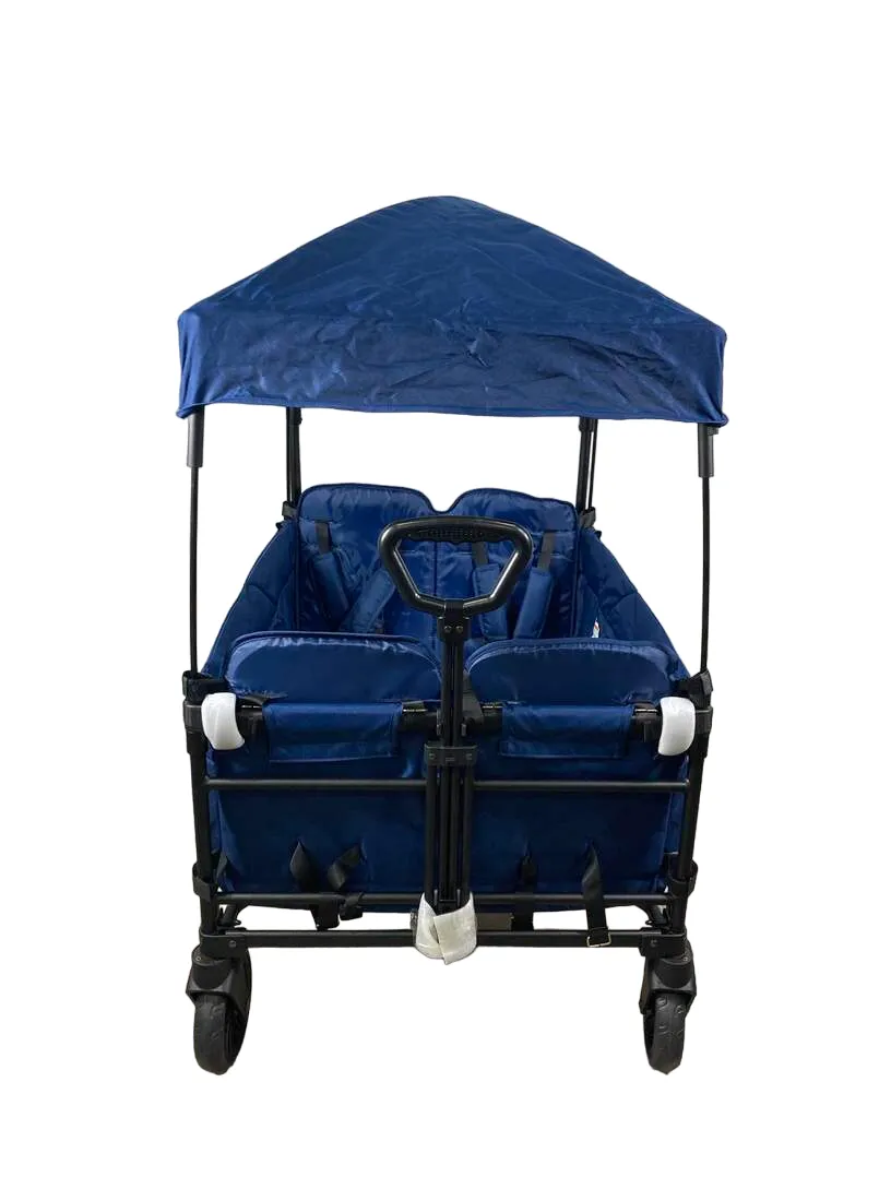 Wonderfold X4 Push & Pull Quad Stroller, 2022, Navy