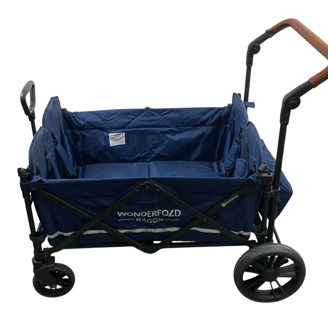 Wonderfold X4 Push & Pull Quad Stroller, 2022, Navy