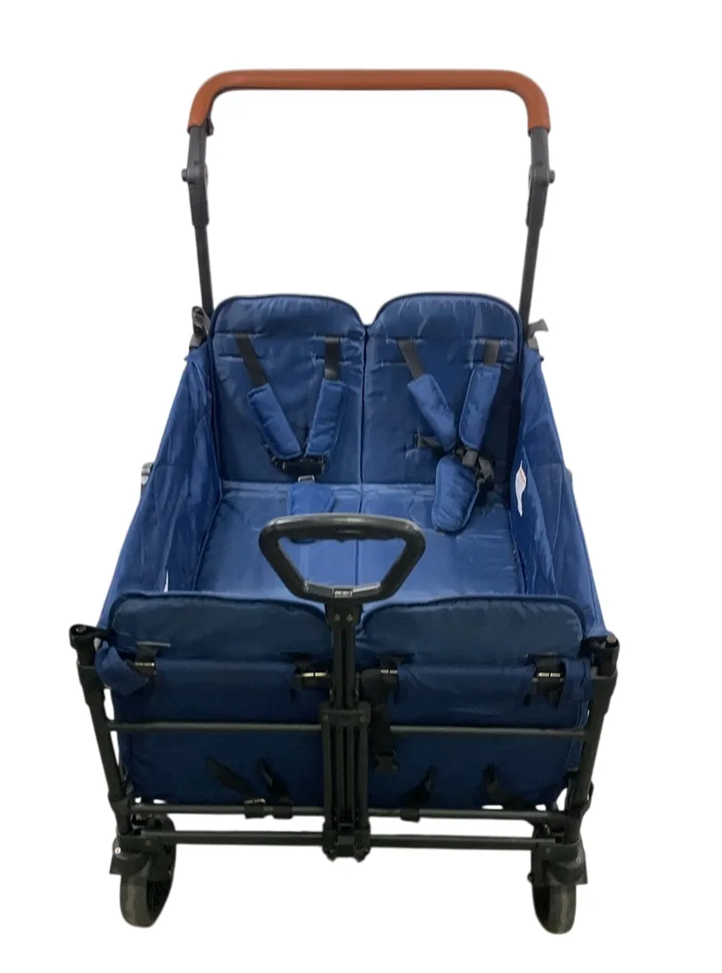 Wonderfold X4 Push & Pull Quad Stroller, 2022, Navy