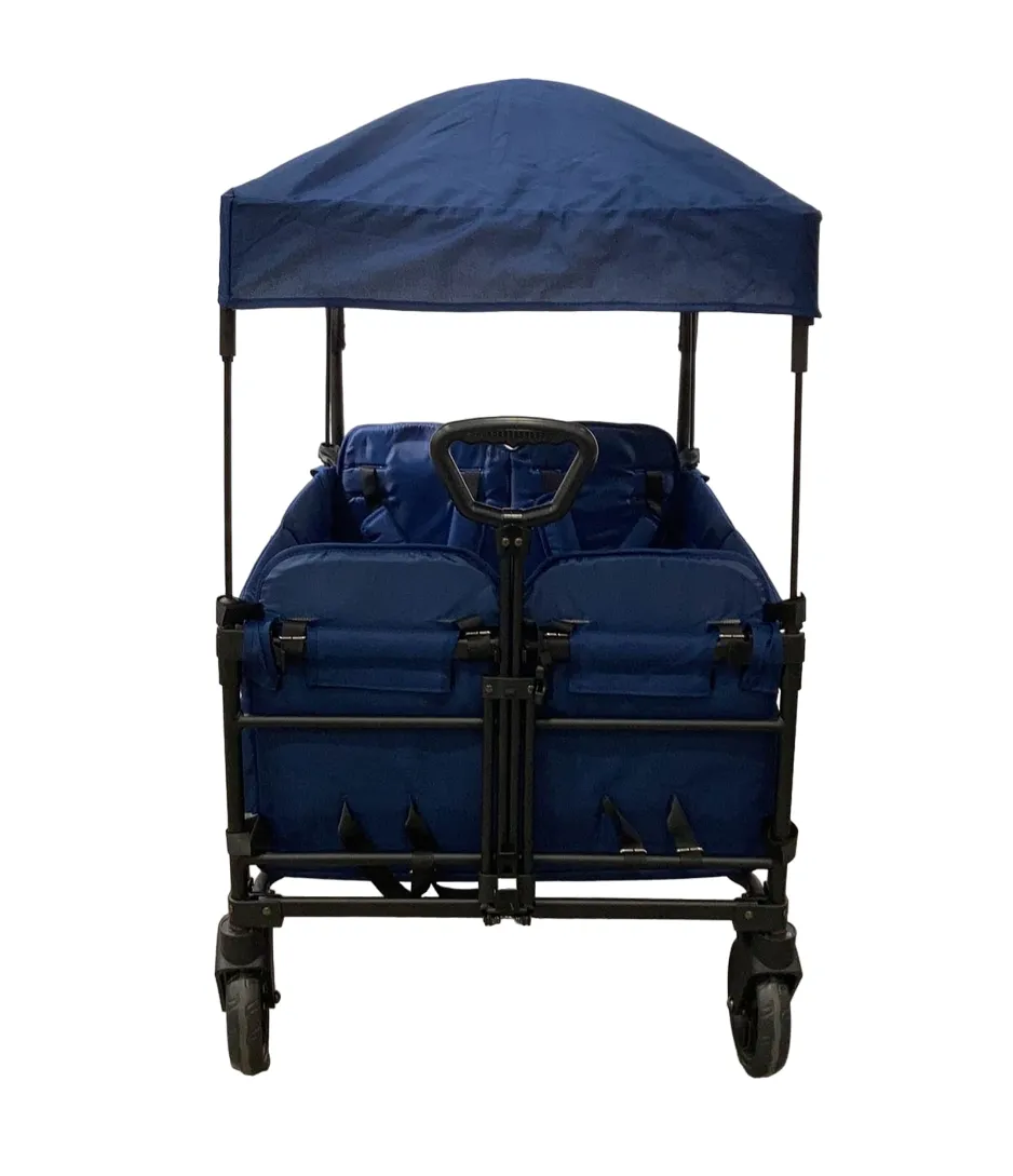 Wonderfold X4 Push & Pull Quad Stroller, 2023, Navy