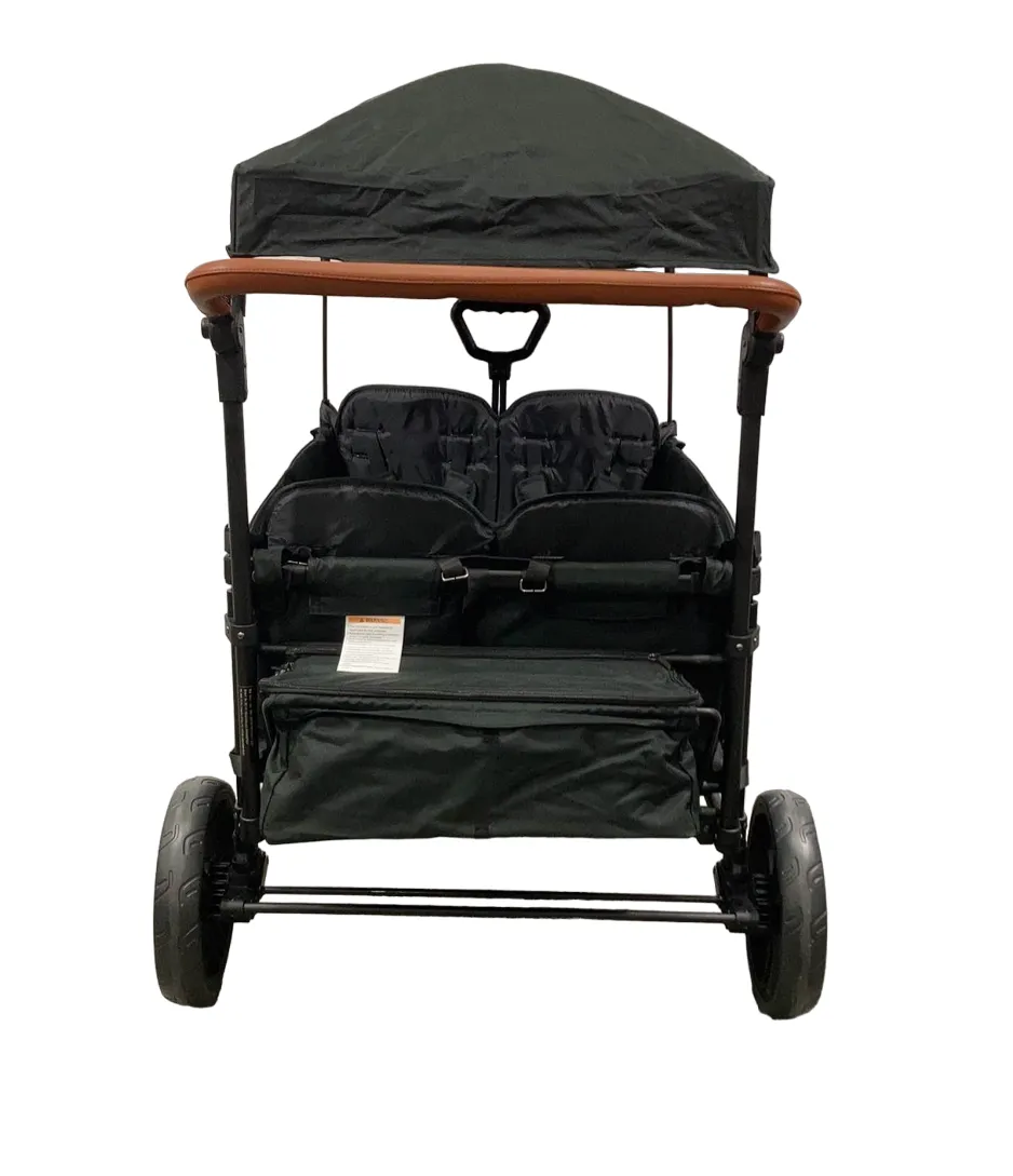 Wonderfold X4 Push & Pull Quad Stroller, 2023, Stealth Black