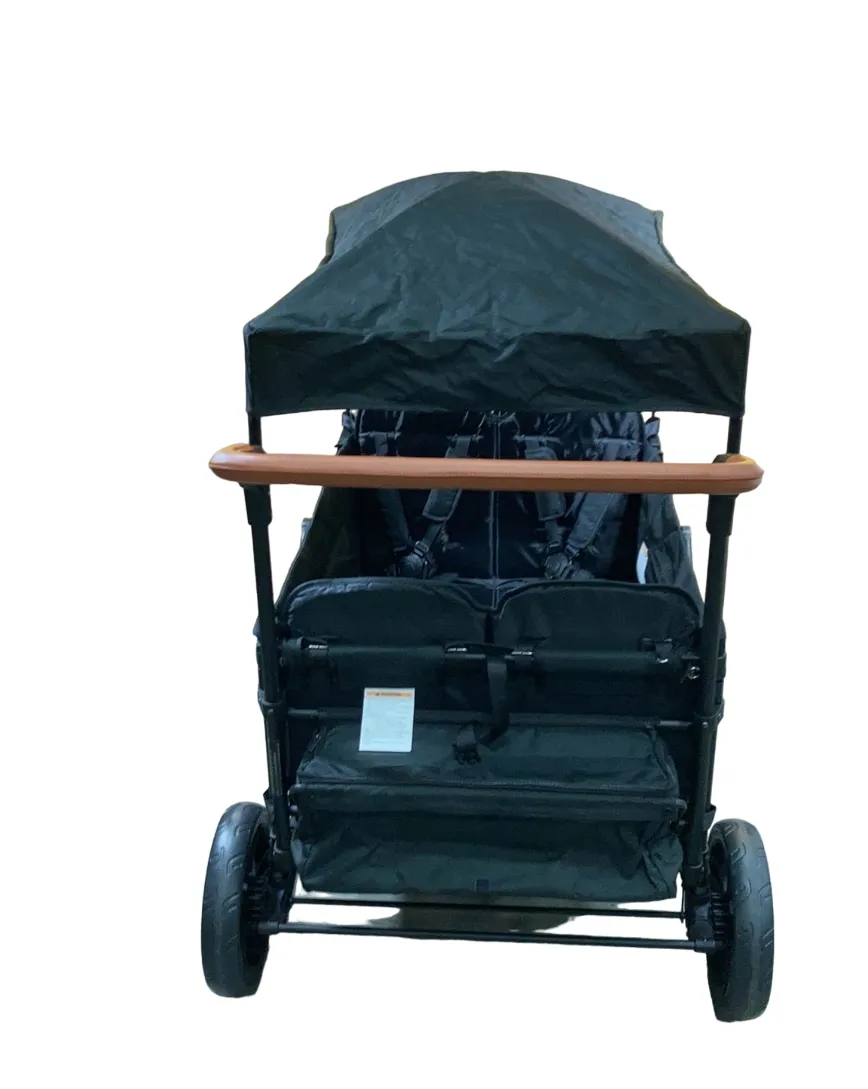 Wonderfold X4 Push & Pull Quad Stroller, Black, 2023