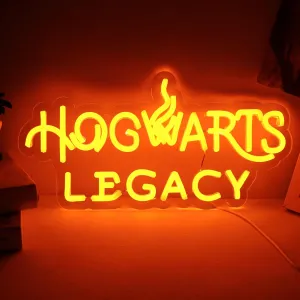 WonderfulLife Magic Game Neon Sign for Game Zone Decor,Led Lights for Man Cave Gaming Room Internet Bar or Bedroom Decoration.5V USB Powered,Easy Hanging.