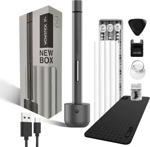 wowstick 1F  64 In 1 Mini Electric Screwdriver, Dual Mode Cordless Lithium-ion Charge LED Power Screwdriver (64 in 1)