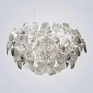 Xi Ya Chandeliers, Modern Luceplan Hope Pendant Light LED Light Lamp Compatible with Kitchen Living Room Hanging lamp Light Fixtures Pendant Lamps(Dia700mm Clear)